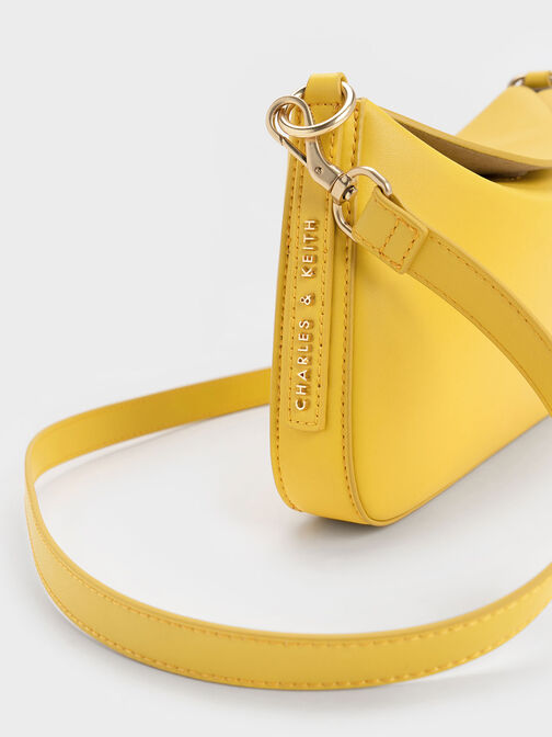 Catena Chain-Handle Bag, Yellow, hi-res