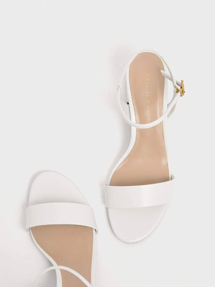 Sylva Block-Heel Sandals, Chalk, hi-res