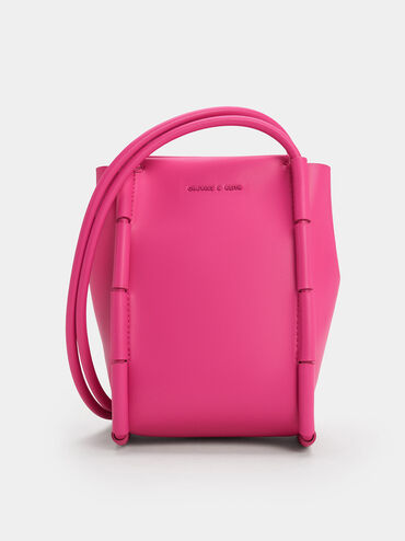 Machina Rectangular Bag, Fuchsia, hi-res