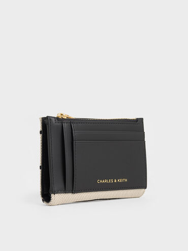 Eleni Canvas Chevron Wallet, Multi, hi-res