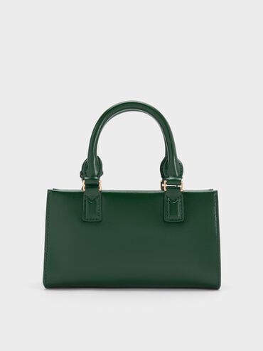 Mini Kerry Top Handle Bag, Dark Green, hi-res