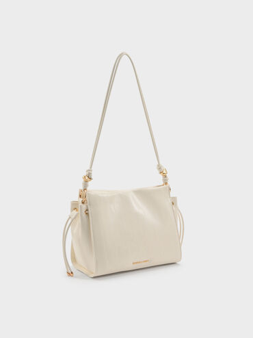 Augustine Top Handle Bag, Cream, hi-res
