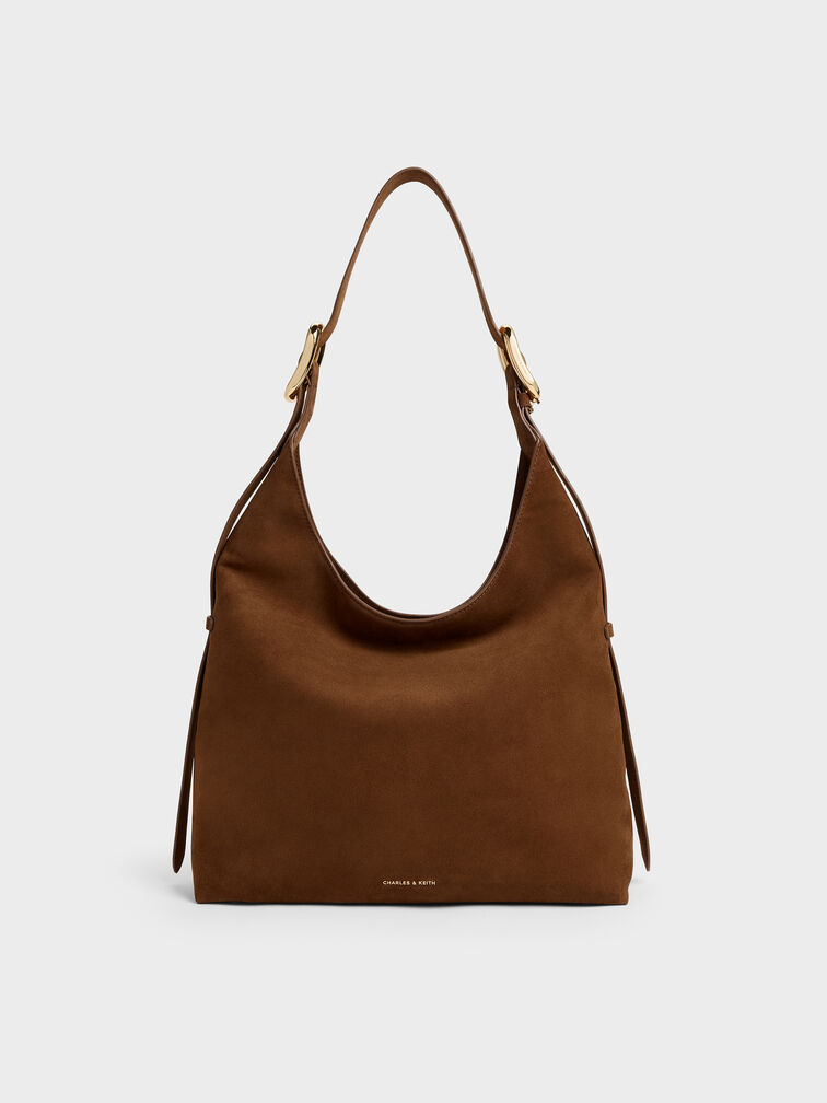 Aislin Hobo Bag, Pecan Brown, hi-res