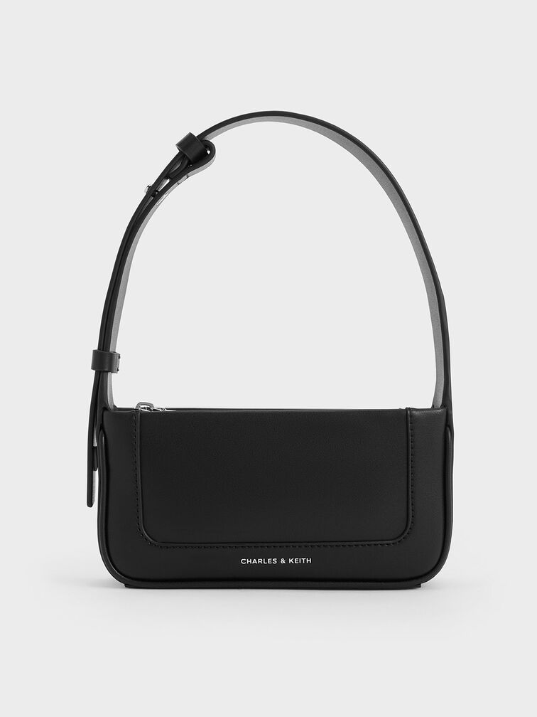 Daylla Shoulder Bag, Noir, hi-res