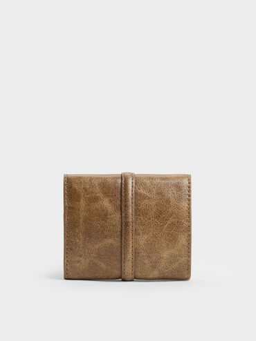 Delfina Small Wallet, Walnut Brown, hi-res