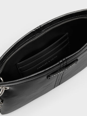 Noane Top-Zip Pouch, Noir, hi-res