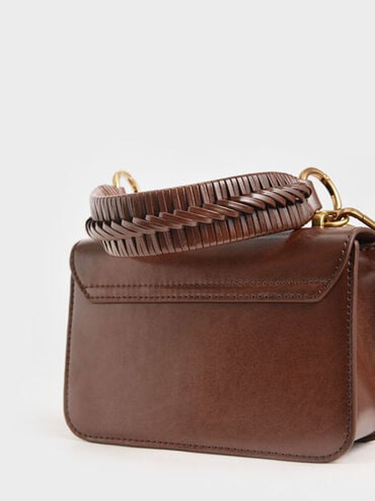 Raleigh Top Handle Bag, Chocolate, hi-res