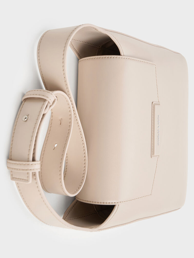 Adelie Envelope Shoulder Bag, Oat, hi-res