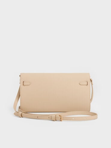 Tricha Knotted-Belt Crossbody Bag, Sand Beige, hi-res