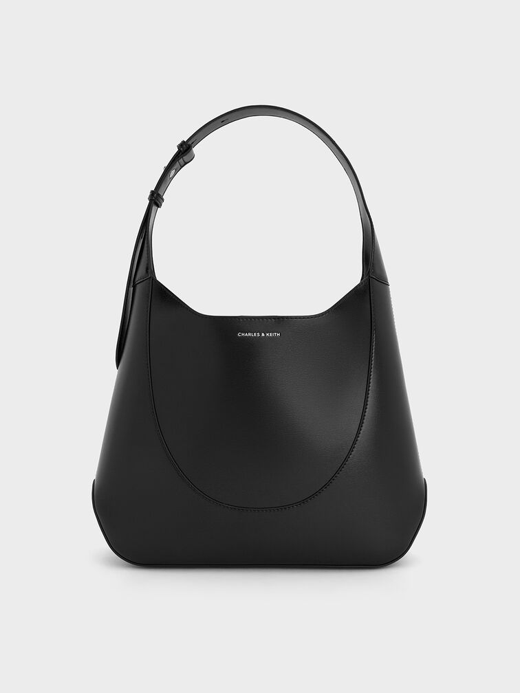 Sigrid Hobo Bag, Noir, hi-res