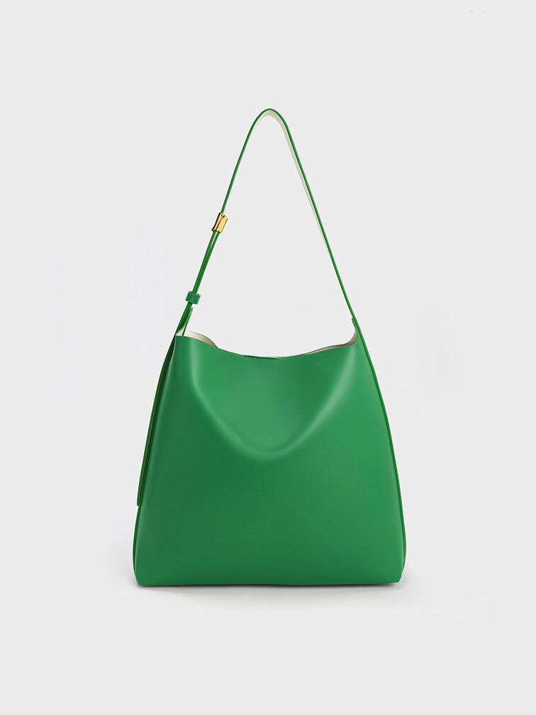 Edna Tote Bag, Green, hi-res