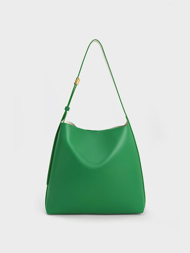 Green Edna Tote Bag - CHARLES & KEITH IN