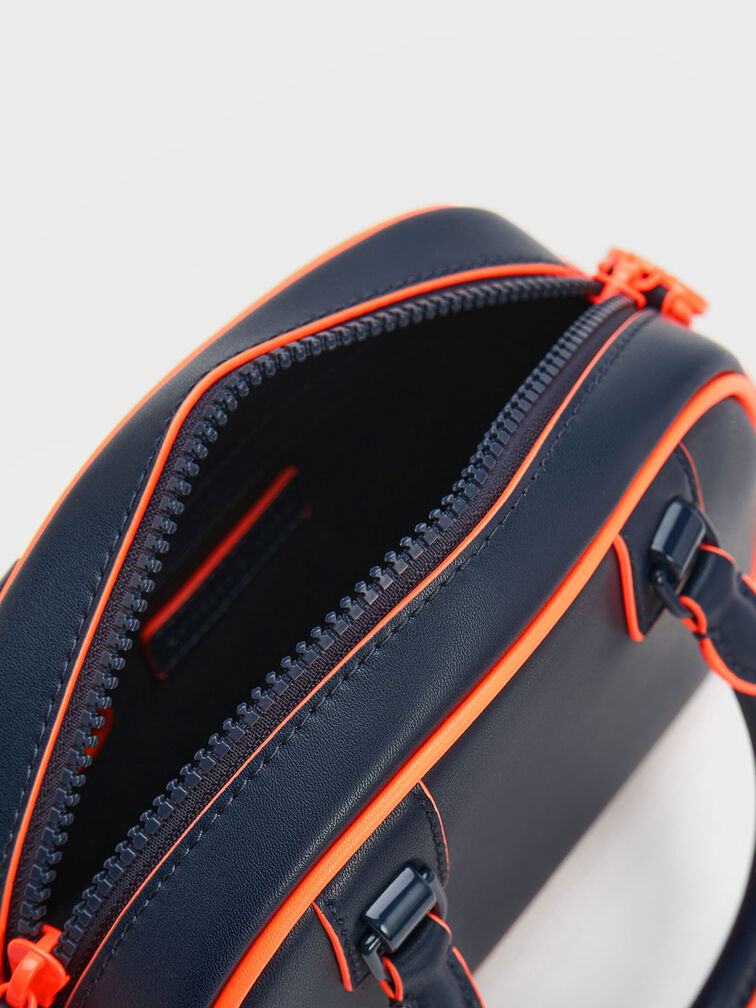 Gwiana Bowling Bag, Navy, hi-res