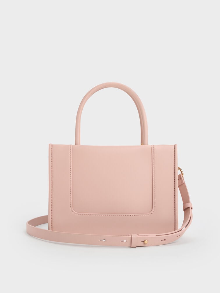 Mini Daylla Tote Bag, Light Pink, hi-res