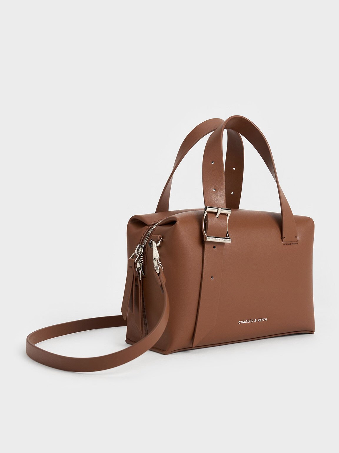 CHARLES&KEITH★Marceline Bowling Bag ボーリングバック/送料込 Noir Marceline Bowling Bag - CHARLES & KEITH AU