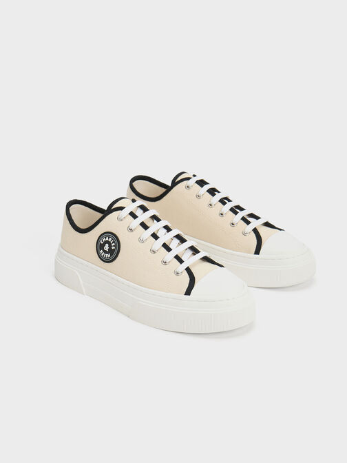 Kay Canvas Low-Top Sneakers, Multi, hi-res