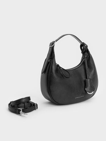 Vega Hobo Bag, Noir, hi-res