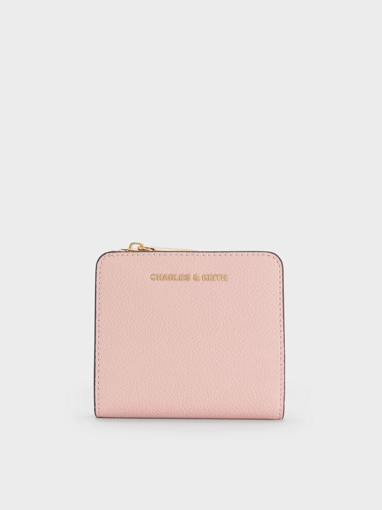 Keely Top Zip Small Wallet, Light Pink, hi-res