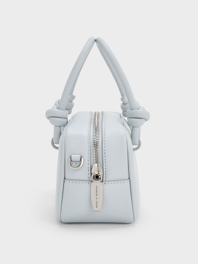 Sammie Knotted-Handle Elongated Bag, Sea Salt Blue, hi-res