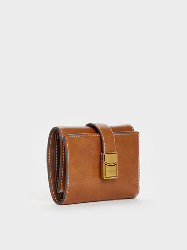 Acelynn Belted Small Wallet, Distressed Tan, hi-res