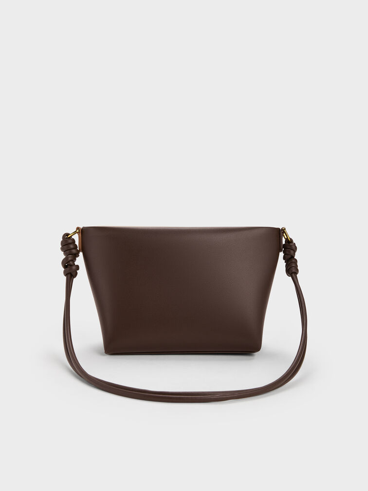 Midori Colourblock Geometric Crossbody Bag, Multi Brown, hi-res
