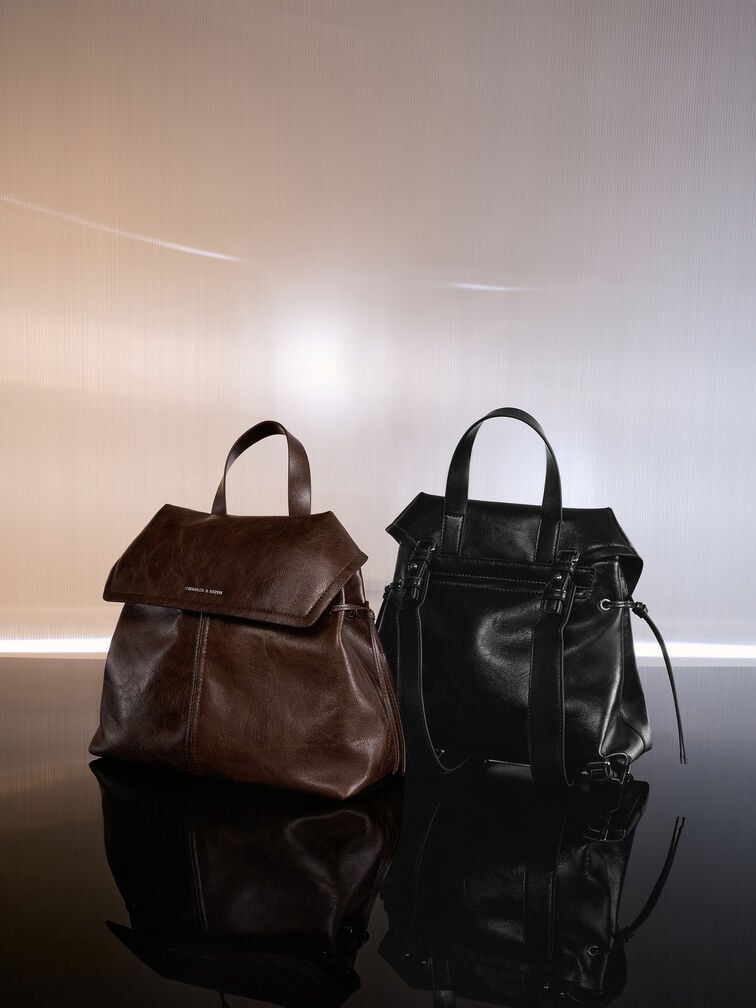 Noane Backpack, Distressed Coffee, hi-res