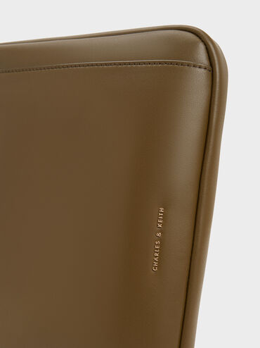 Gaia Laptop Bag, Khaki, hi-res