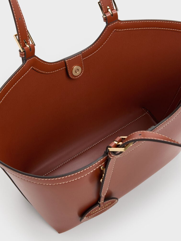 XL Enola Tote Bag, Brick, hi-res