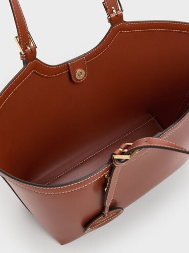 XL Enola Tote Bag, Brick, hi-res