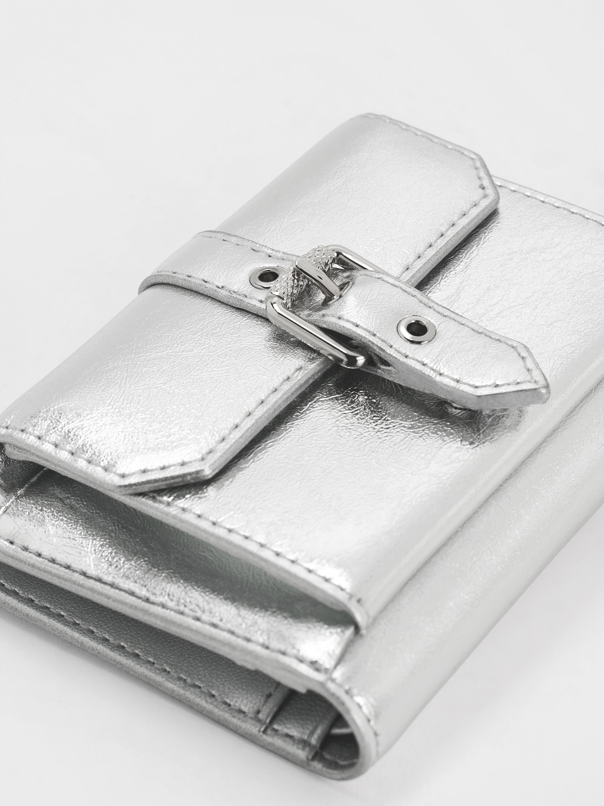Silver Wallets for Women | Shop Online | CHARLES & KEITH IN