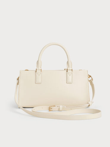 Mini Kerry Top Handle Bag, Cream, hi-res