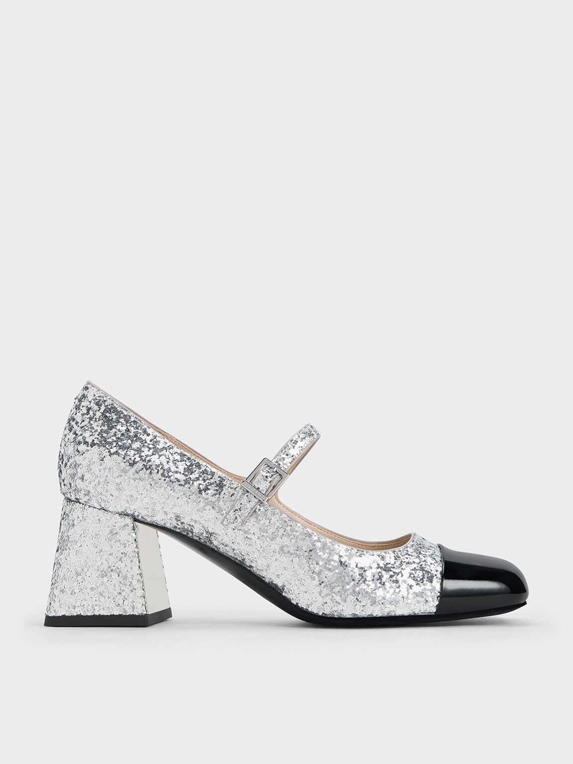Open toe top mary jane shoes