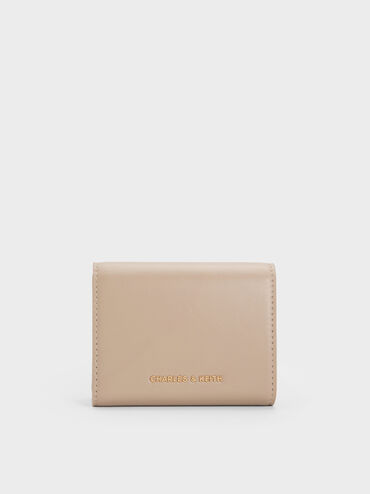 Behn Small Wallet, Taupe, hi-res