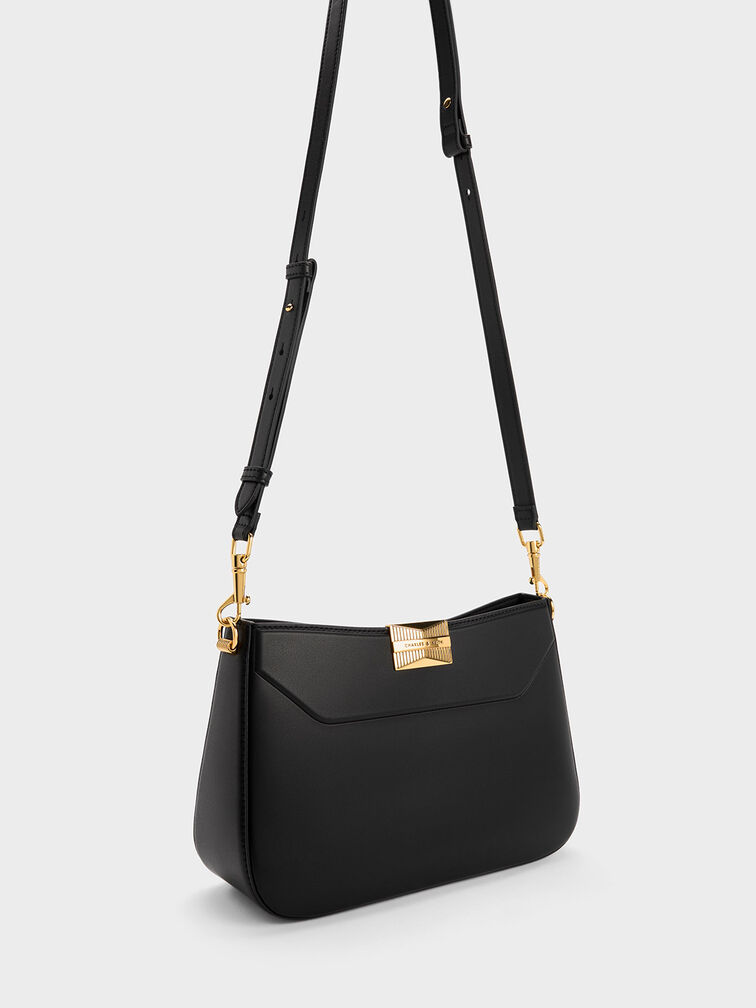 Kalinda Shoulder Bag, Black, hi-res
