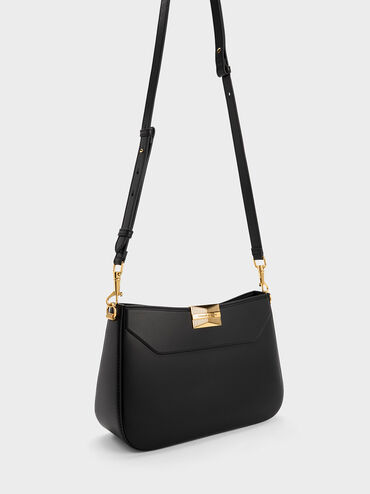 Kalinda Shoulder Bag, Black, hi-res