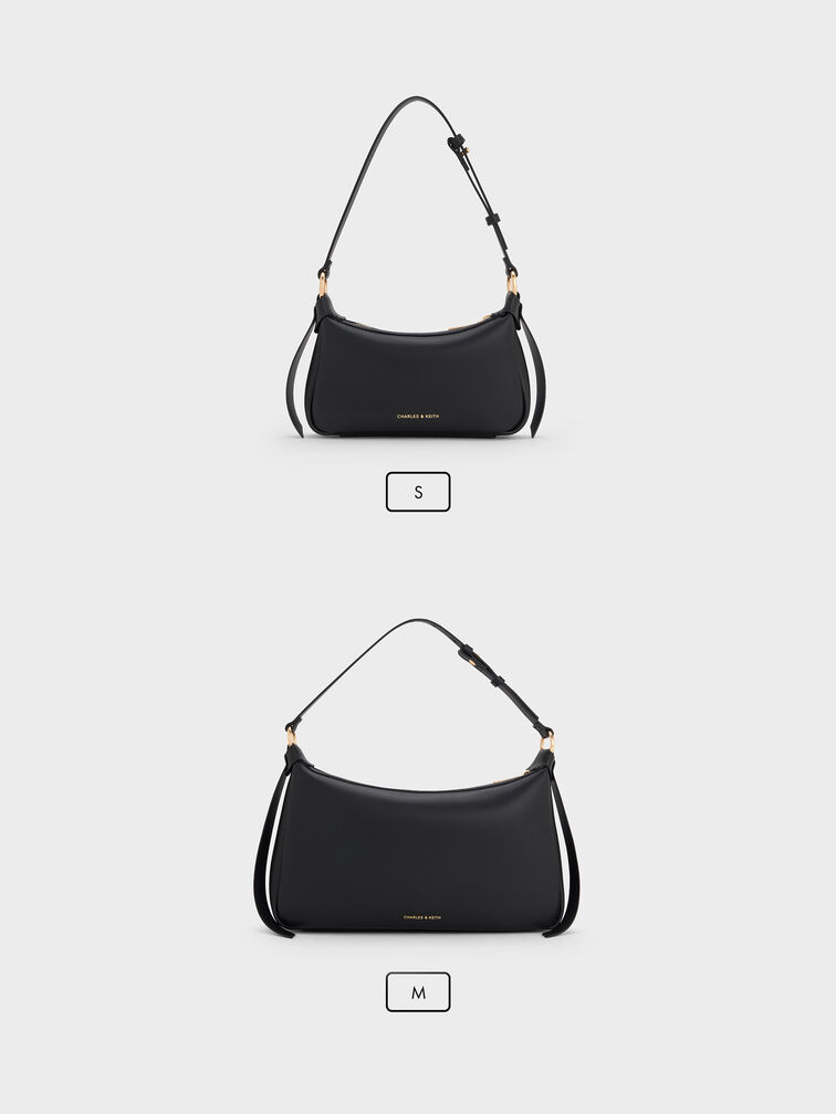 Mini Calla Shoulder Bag, Black, hi-res