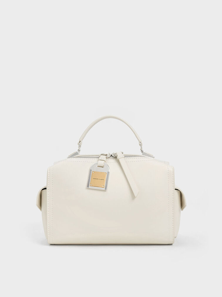 Austen Top Handle Bag, Cream, hi-res