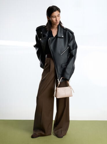 Noane Top Handle Bag, Oat, hi-res