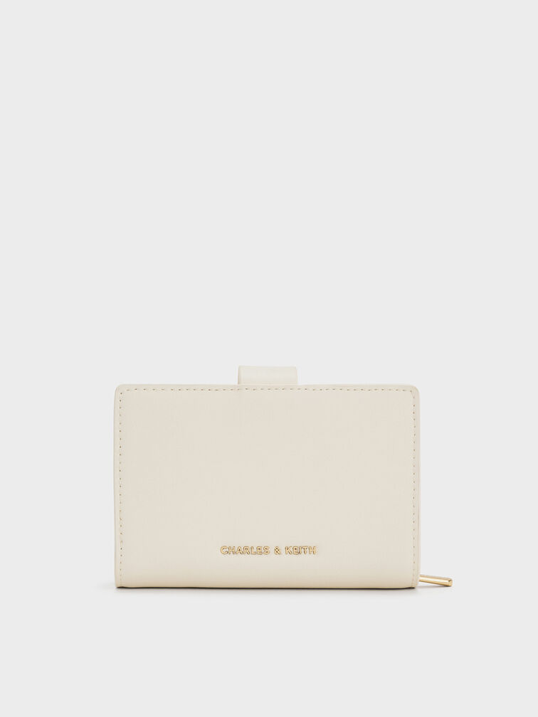 Daki Belted Wallet, Cream, hi-res