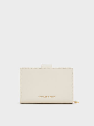 Daki Belted Wallet, Cream, hi-res
