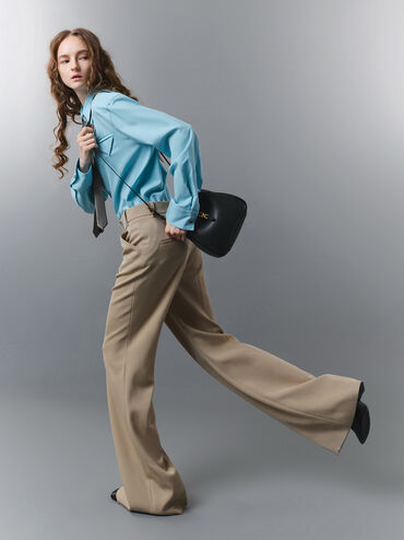 Mini Adalyn Hobo Bag, Black, hi-res