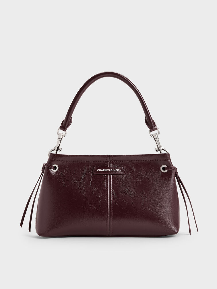 Noane Top Handle Bag, Wineberry Red, hi-res