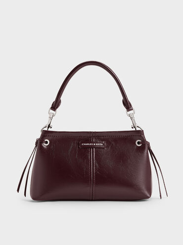 Noane Top Handle Bag, Wineberry Red, hi-res