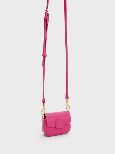 Micro Koa Crossbody Bag, Fuchsia, hi-res