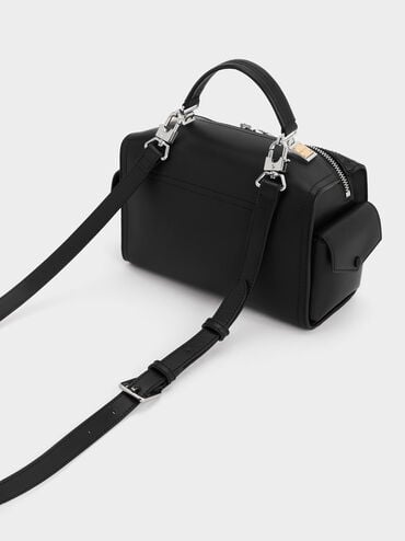 Austen Top Handle Bag, Noir, hi-res