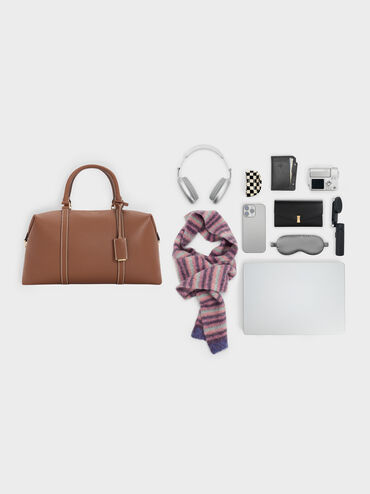 Chance Bowling Bag, Chocolate, hi-res