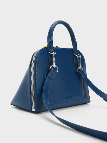 Carey Bowling Bag, Navy, hi-res