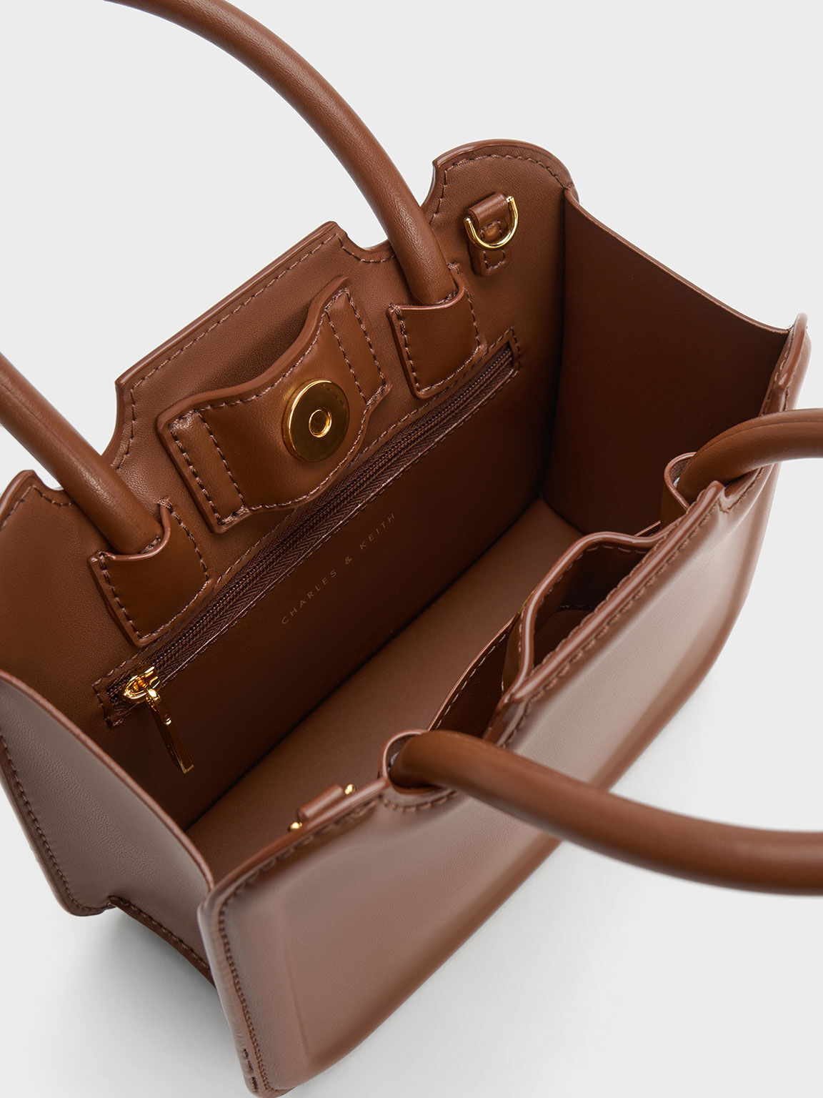 Perline Sculptural Tote Bag Chocolate