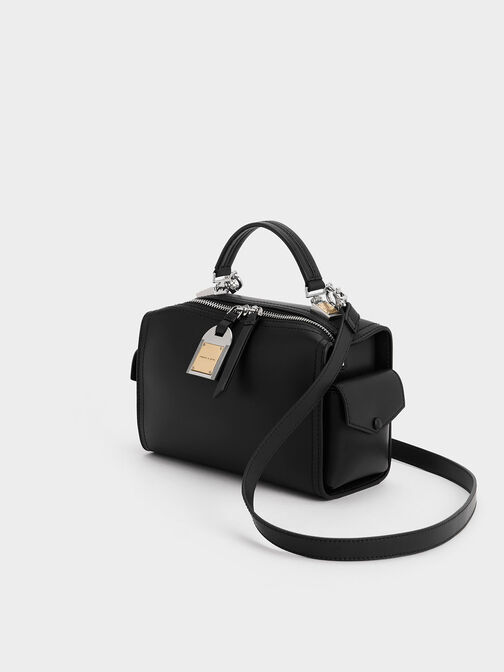 Austen Top Handle Bag, Noir, hi-res