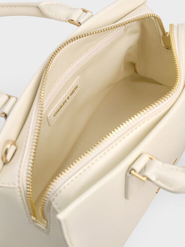 Mini Kerry Top Handle Bag, Cream, hi-res